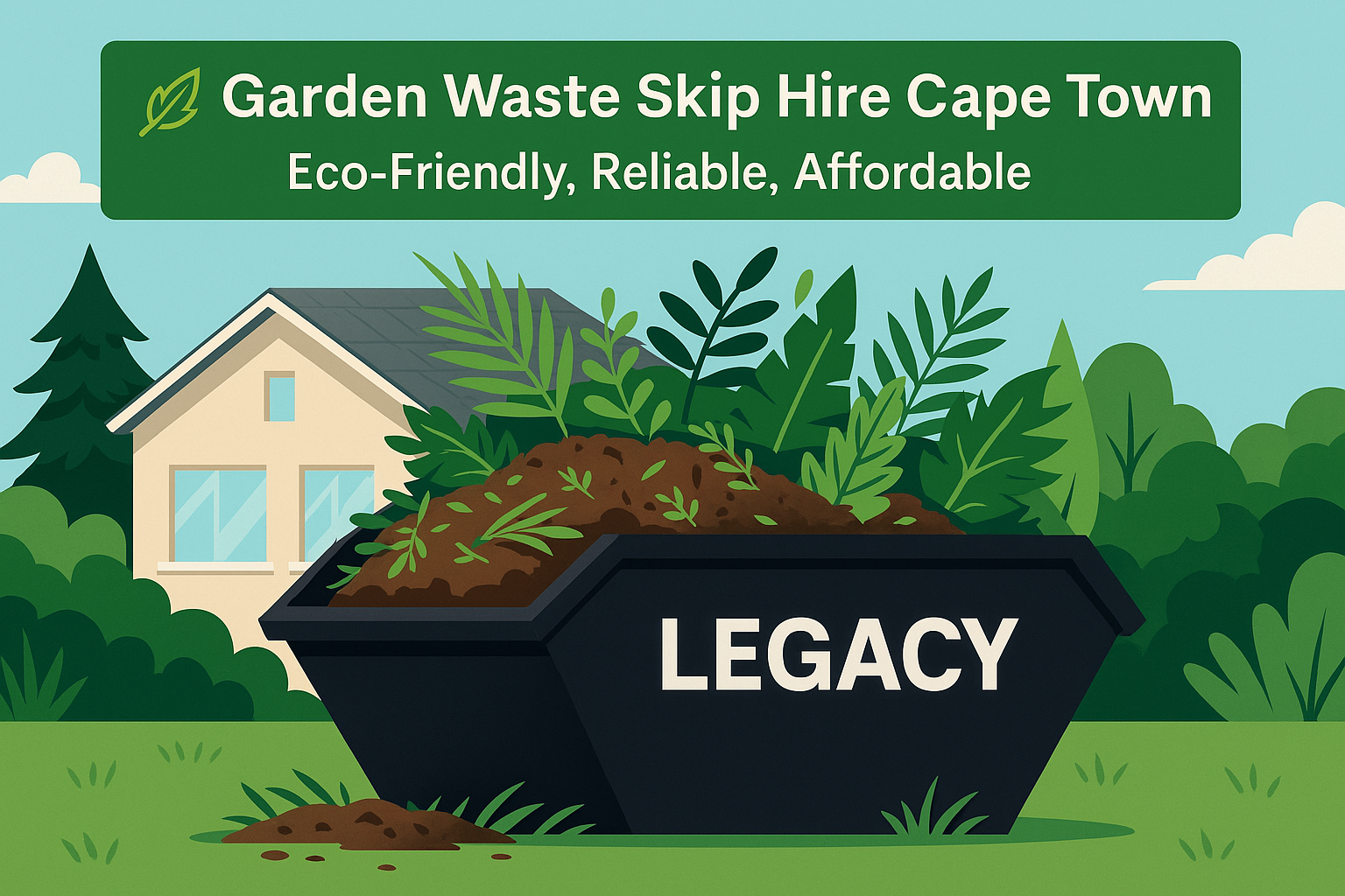 Garden Waste Skip Hire – Eco-Friendly Cleanups in Cape Town